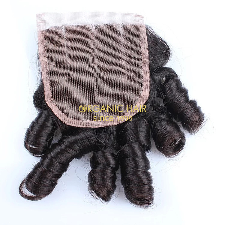 affordable virgin hair lace closures 4*4 size large stock